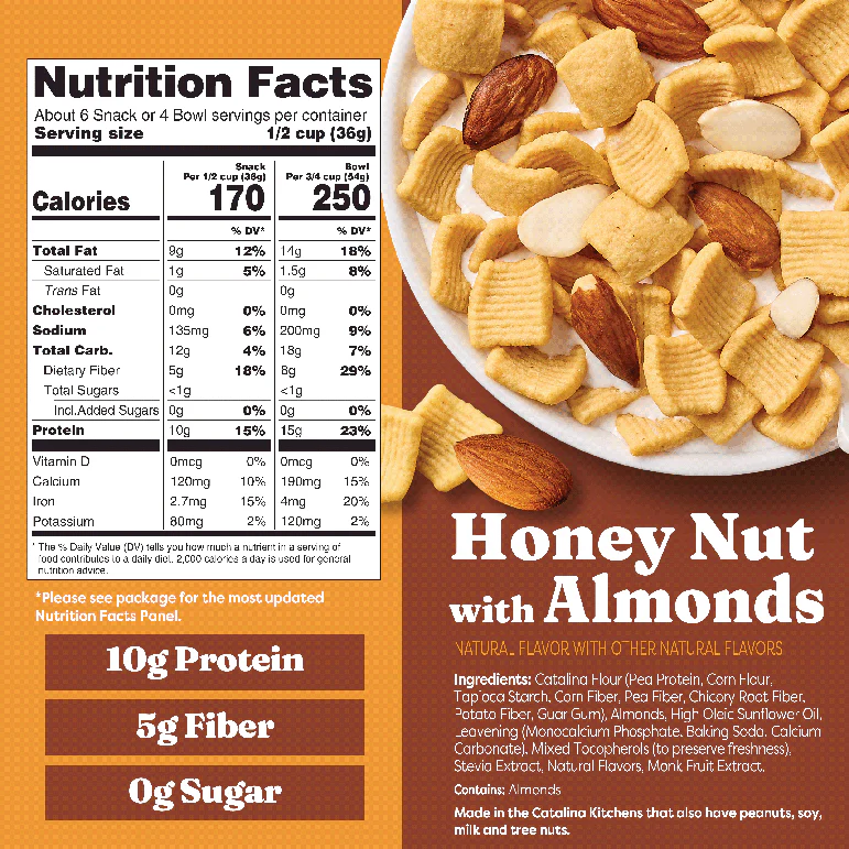 Honey Nut with Almonds Cereal - Image 5
